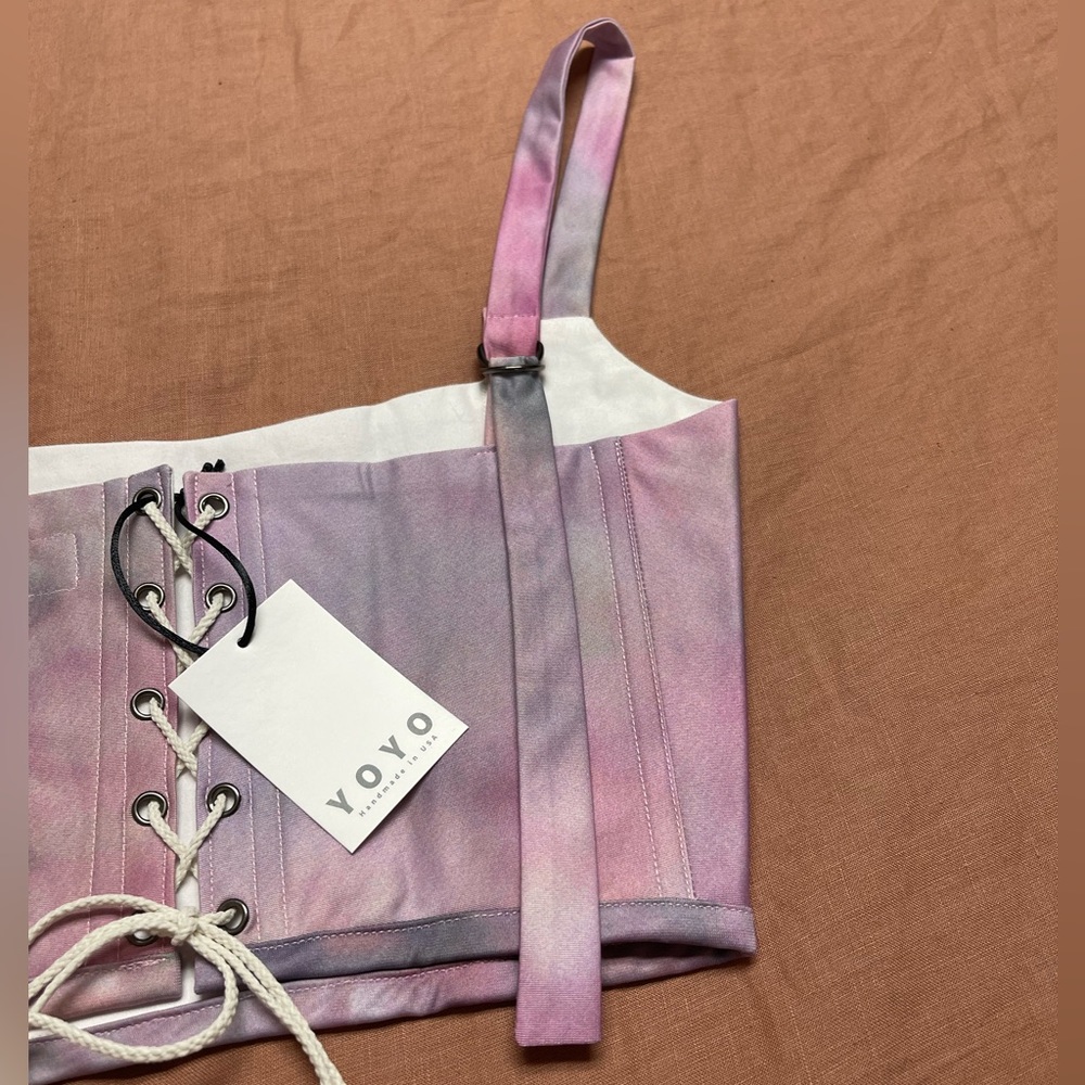 Yo-yo Watercolor Bodice🌷 - Picture 9 of 12